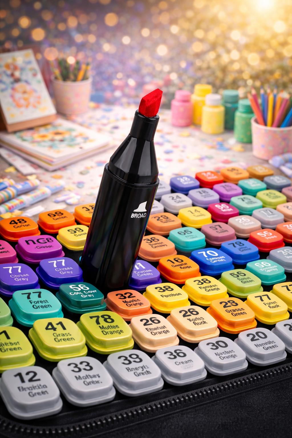 36'lı Çift Marker Kalem Seti