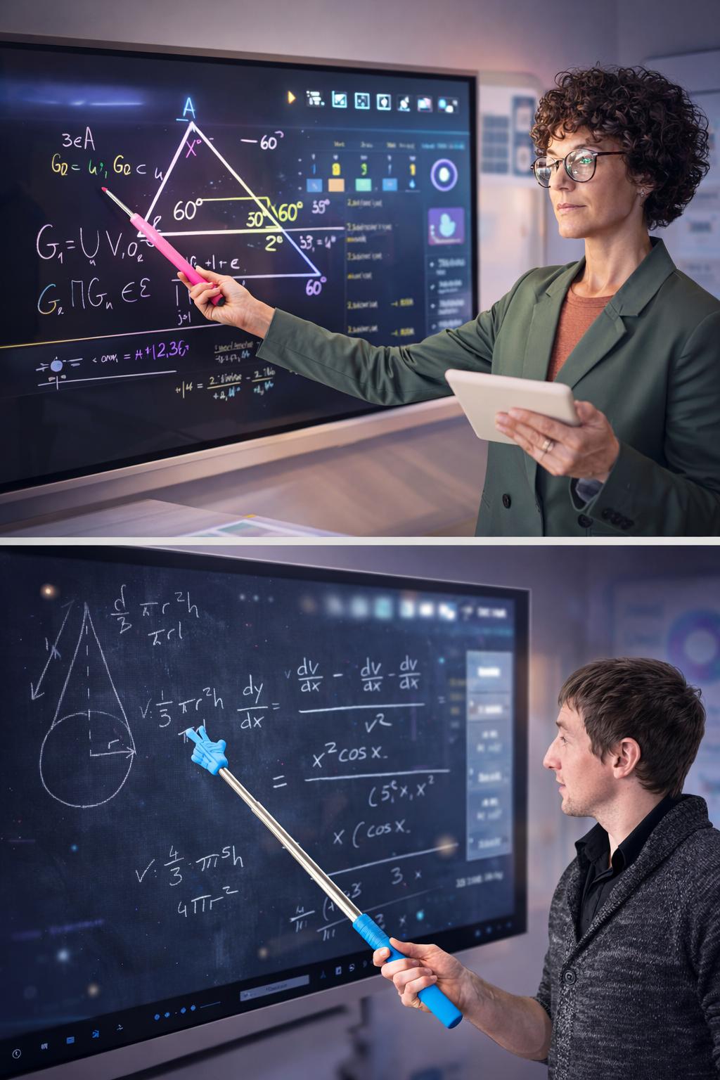 Uzayabilen Parmak Şeklinde İşaret Çubuğu