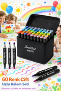 60'lı Çift Uçlu Marker Set